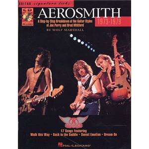 AEROSMITH - 1973 1979 GUITAR SIGNATURE LICKS + CD