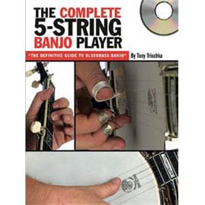 TRISCHKA TONY - COMPLETE 5 STRING BANJO PLAYER TAB. + CD