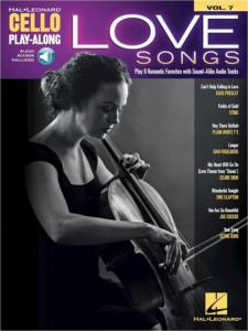COMPILATION - CELLO PLAY-ALONG VOL.007 LOVE SONGS + ONLINE AUDIO ACCESS