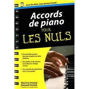 PAWLAK - ACCORDS DE PIANO POUR LES NULS