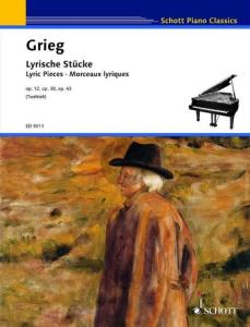 GRIEG EDVARD - PIECES LYRIQUES OPUS 12-38-43 - PIANO