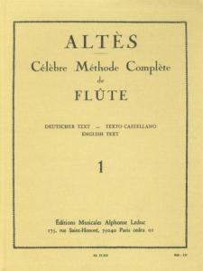 ALTES HENRI - METHODE DE FLUTE VOL.1