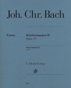 BACH JOHANN CHRISTIAN - SONATES VOLUME 2 OPUS 17 - PIANO