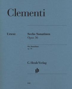 CLEMENTI MUZIO - 6 SONATINES OP.36 - PIANO