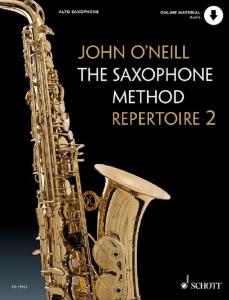 O'NEILL JOHN - THE SAXOPHONE METHODE REPERTOIRE VOL.2 + ONLINE AUDIO FILE - SAXOPHONE ALTO (MIB)