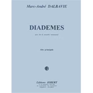 DALBAVIE MARC-ANDRE - DIADEMES - PARTIE D'ALTO SOLO