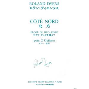 DYENS ROLAND - COTE NORD - 2 GUITARES