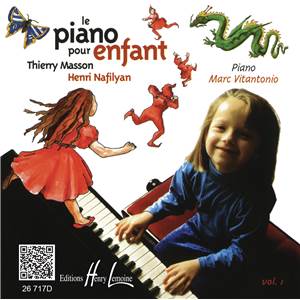 MASSON/NAFILYAN - PIANO POUR ENFANT VOL.1 - CD