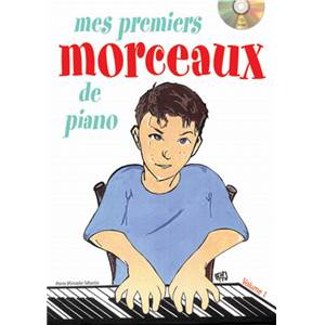 MINVIELLE SEBASTIA PIERRE - MES PREMIERS MORCEAUX AU PIANO VOL.1 + CD ÉPUISÉ