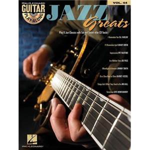 COMPILATION - GUITAR PLAY ALONG VOL.044 JAZZ GREATS + CD