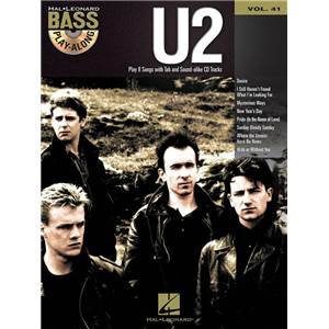 U2 - BASS PLAY-ALONG VOL.41 + CD