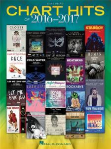COMPILATION - CHART HITS OF 2016-2017 SONGBOOK EASY PIANO