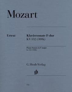 MOZART W.A. - SONATE KV332 (300K) EN FA MAJEUR - PIANO