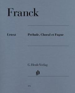 FRANCK CESAR - PRELUDE-CHORAL-FUGUE - PIANO