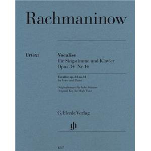 RACHMANINOFF SERGUEI - VOCALISE OP.34/14