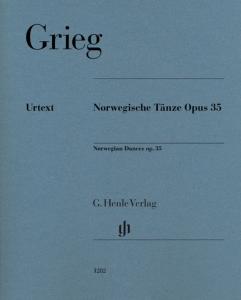 GRIEG EDVARD - DANSES NORVEGIENNES OPUS 35 - PIANO