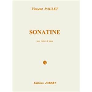 PAULET VINCENT - SONATINE - VIOLON ET PIANO