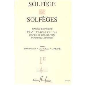 LAVIGNAC ALBERT - SOLFEGE DES SOLFEGES VOL.1E SANS ACCOMPAGNEMENT