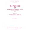 VELLONES PIERRE - RAPSODIE OP.92 - SAXOPHONE MIB ET PIANO