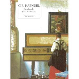 HAENDEL GF - SARABANDE DE LA XIEME SUITE - PIANO