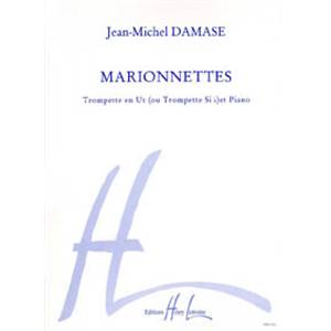 JEAN-MICHEL DAMASE - MARIONNETTES - TROMPETTE ET PIANO