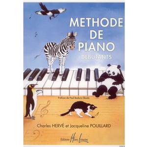 HERVE CHARLES/POUILLARD JACQUELINE - METHODE DE PIANO DEBUTANTS