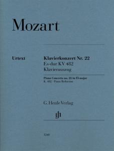 MOZART WOLFGANG AMADEUS - CONCERTO POUR PIANO N22 KV482 EN MIB MAJEUR - 2 PIANOS 