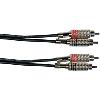 CABLE RCA / RCA MALES 3 METRES YELLOW CABLE ECO K04-3