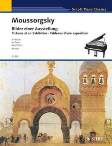 MOUSSORGSKY MODESTE - TABLEAUX D'UNE EXPOSITION - PIANO