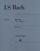 BACH JEAN SEBASTIEN - TOCCATAS BWV 910 A BWV 916 - PIANO
