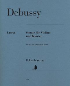 DEBUSSY CLAUDE - SONATE EN SOL MINEUR - VIOLON ET PIANO