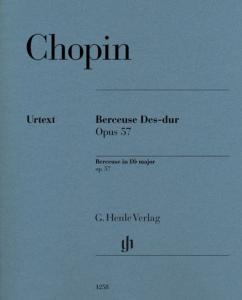 CHOPIN FREDERIC - BERCEUSE OP.57 EN REB MAJEUR - PIANO