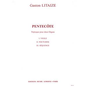 LITAIZE G - PENTECOTE - 2 ORGUES