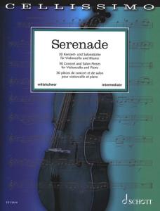 SERENADE (30 PIECES DE CONCERT ET DE SALON) - VIOLONCELLE ET PIANO