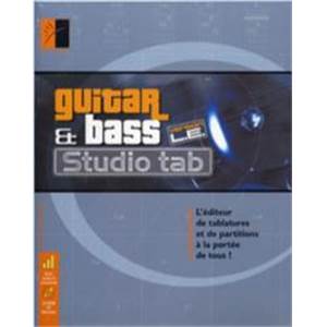GUITARE ET BASS STUDIO TAB. VERSION LITE CD ROM