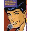 COMPILATION - AUDITION SONGS FOR MALE SINGERS : SOURCEBOOK + CD