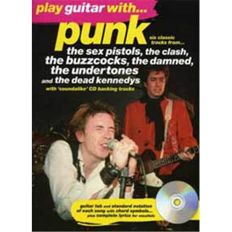 Compilation Punk Clash Sex Pistols Play Guitar With Tab Cd 