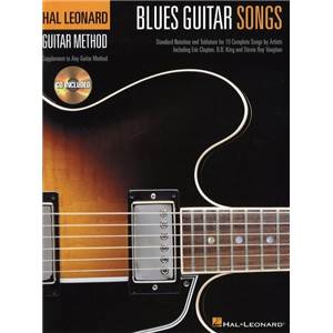 HAL LEONARD - GUITAR METHOD BLUES GUITAR SONGS + CD