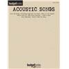 COMPILATION - BUDGETBOOK ACOUSTIC SONGS 50 SONGS EASY PIANO/V/G