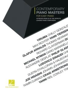 COMPILATION - CONTEMPORARY PIANO MASTERS 40 PIECES POUR EASY PIANO