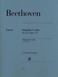 BEETHOVEN - SONATINE N25 OPUS 79 EN SOL MAJEUR - PIANO