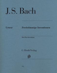 BACH JEAN SEBASTIEN - INVENTIONS A DEUX VOIX BWV 772 A BWV 786 NOUVELLE VERSION - PIANO
