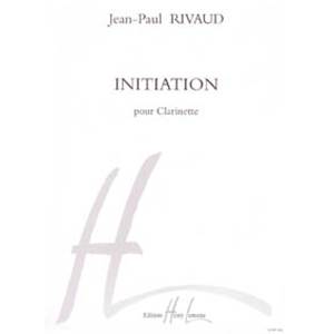 RIVAUD JEAN-PAUL - INITIATION - CLARINETTE SOLO