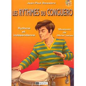 BOISSIERE JEAN PAUL - LES RYTHMES DU CONGUERO METHODE CONGAS + CD