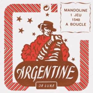 JEU DE CORDES A BOUCLES MANDOLINE ARGENTINE 1540