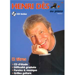 DES HENRI - AU PIANO VOL.1 + CD