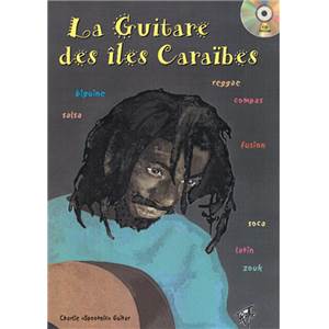 SPOOTNIC CHARLIE GUITAR - GUITARE DES ILES CARAIBES METHODE GUITARE + CD