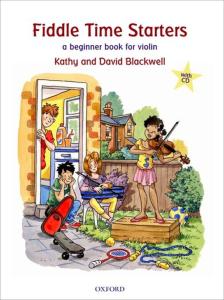 BLACKWELL KATHY ET DAVID - FIDDLE TIME STARTERS (EDITION REVISEE) +CD - VIOLON
