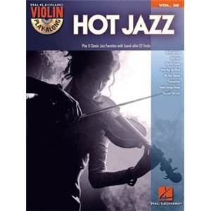 COMPILATION - VIOLIN PLAY ALONG VOL.035 HOT JAZZ + CD