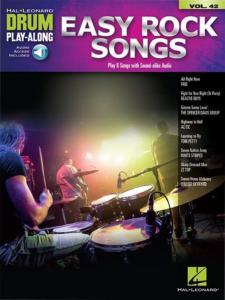 COMPILATION - DRUM PLAYALONG VOL.42 EASY ROCK SONGS + ONLINE AUDIO ACCESS